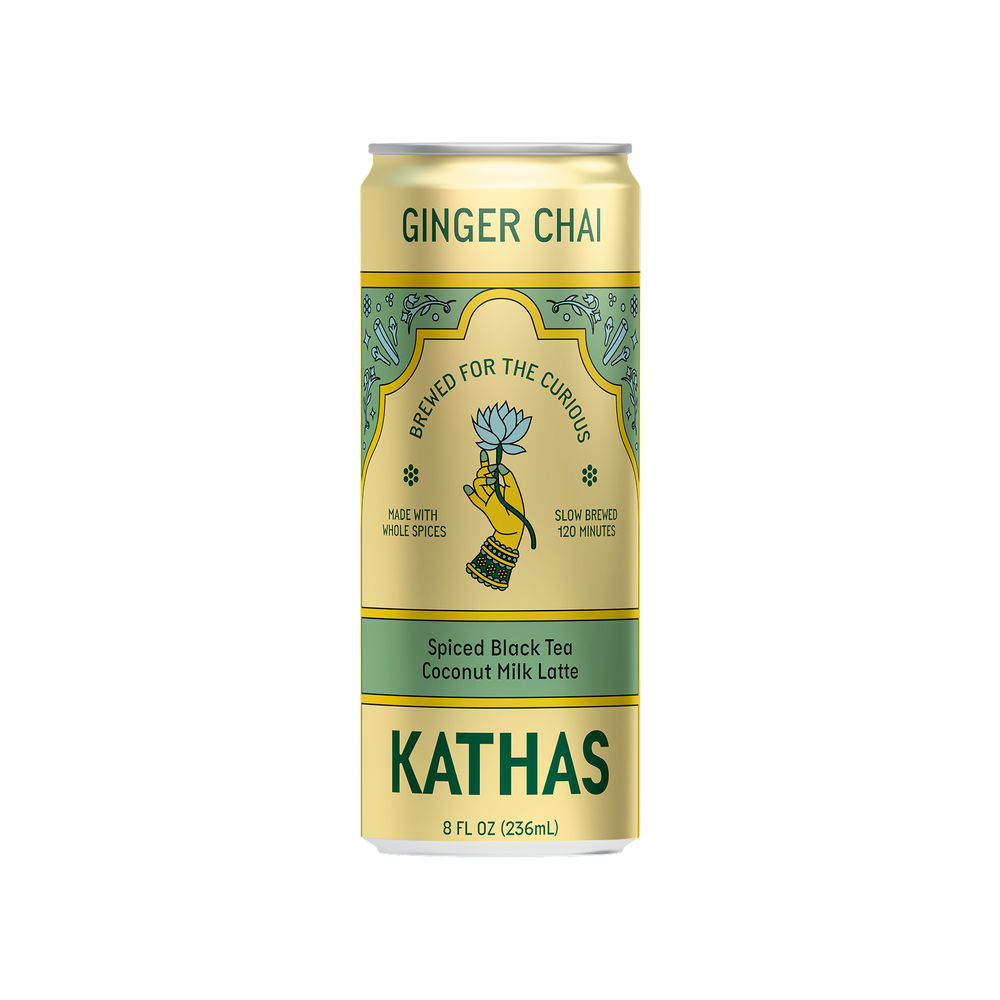 Ginger Chai Coconut Milk Latte